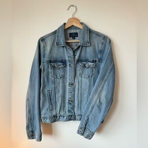 Vintage Lucky Brand Trucker Jacket - Denim Jean Jacket - Medium